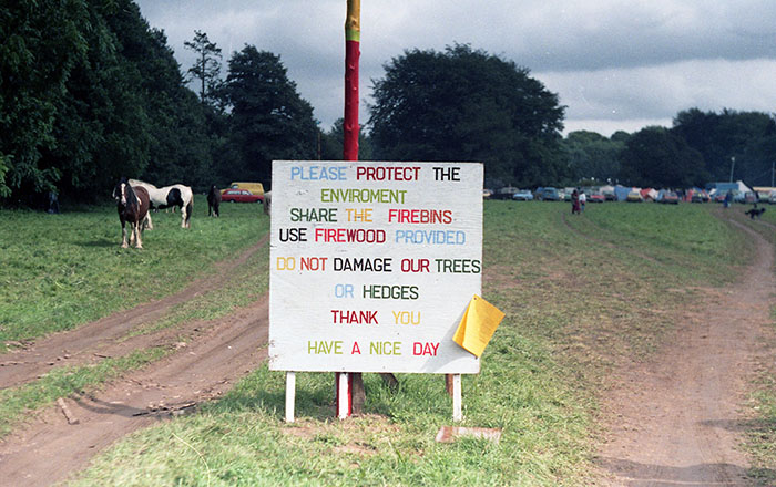 The festival site
